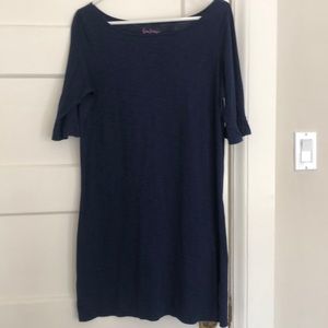 Lilly Pulitzer Navy Cotton Dress Size L